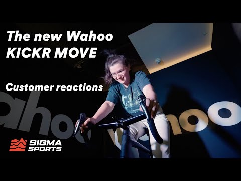 Customers React to Trying The Wahoo KICKR MOVE Smart Trainer | Sigma Sports