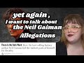 I Want To Talk About The Neil Gaiman Article And The Amanda Palmer Of It All