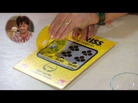 Hanne från Näsum skrapar Triss - Nyhetsmorgon (TV4)