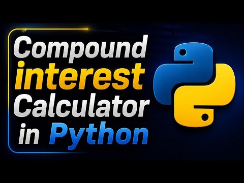 I Made A Compound Interest Calculator Using Python Python