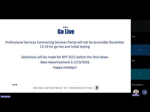 Indot Letting Prep Schedule