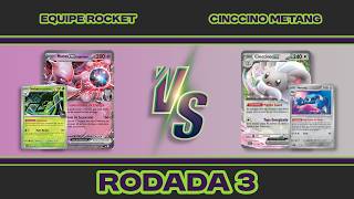 (Round 3) Equipe Rocket VS Cinccino | Mesa 1 - Tesko Card Games