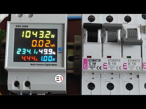Monitor parametara el. mreže | Panelmetar D52