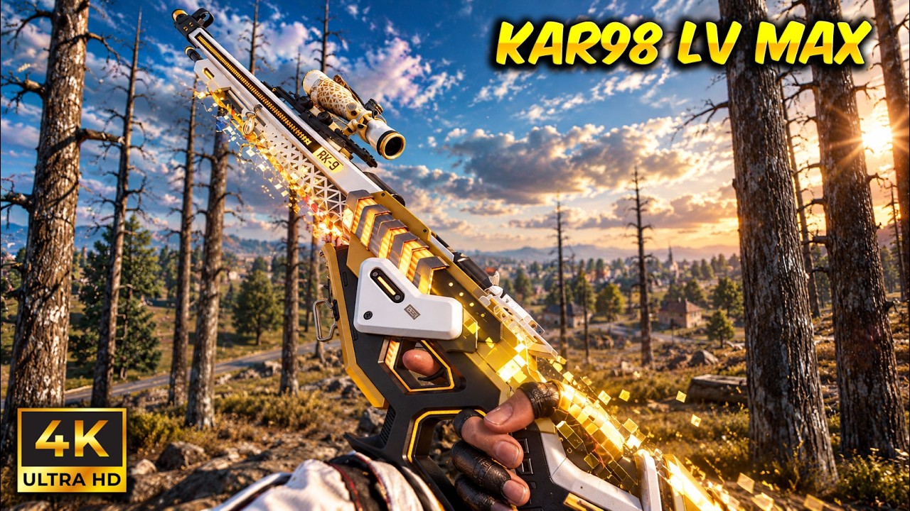 PUBG PC: MAXEO el MEJOR KAR98 y esta BRUTAL! 😎 Los GRAFICOS al MÁXIMO se ven INCREIBLES
