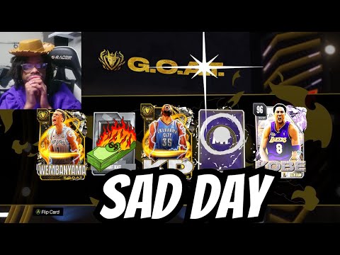 LAST PACK OPENING!! KOBE BRYANT LAST DAY IN NBA2K MyTeam!!