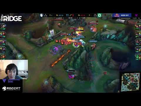 Doublelift is AMAZED at Jensen's QUADRA KILL on Irelia in the LCS  - 'He's UNKILLABLE!!'