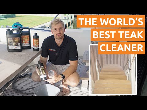 How to Clean Your Teak Boat Deck | Teak Magic