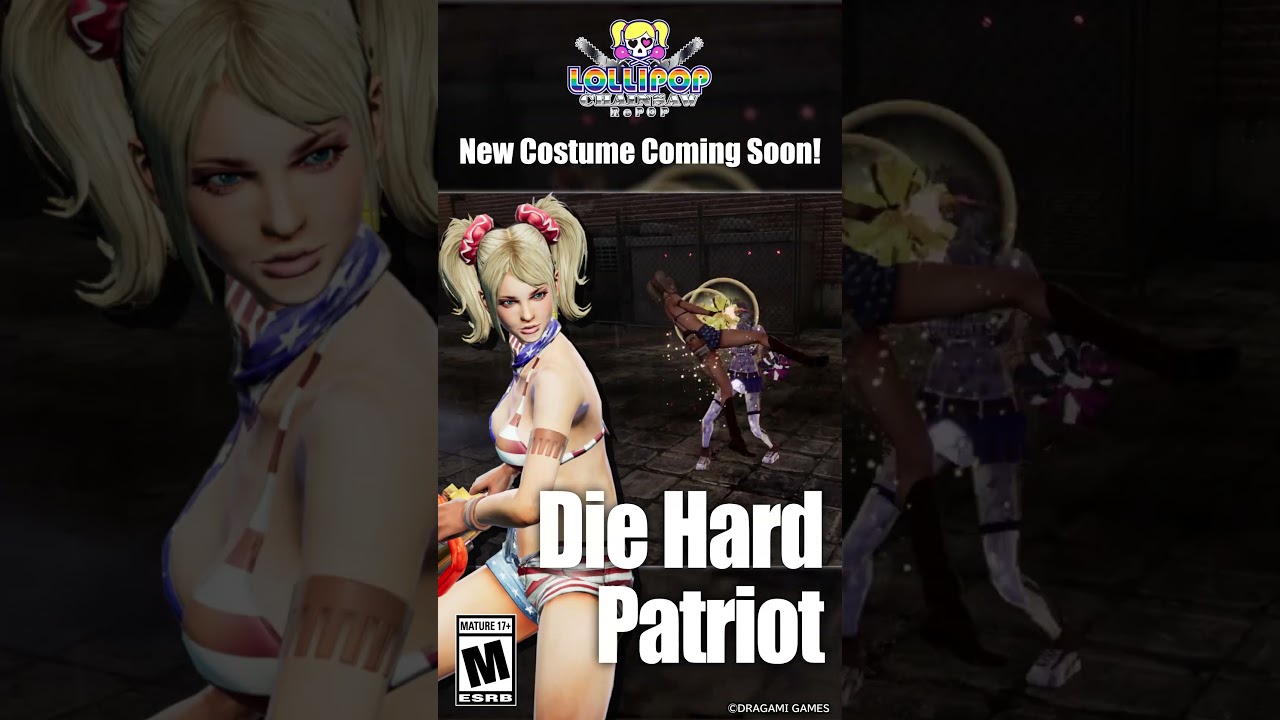 "LOLLIPOP CHAINSAW RePOP" Die Hard Patriot Has Arrived! Vol.2 #lollipopchainsawrepop #shorts