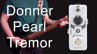 Video thumbnail for Donner Pearl Tremor Phaser by Poor Man Pedals