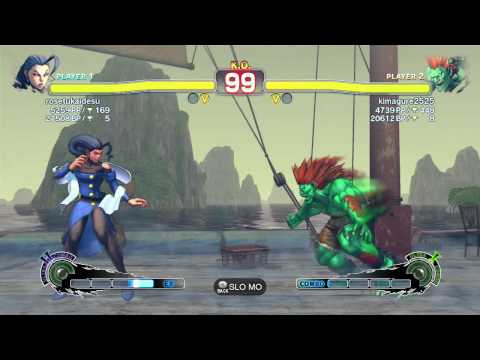 SSFIVAE~ Rose (rosetukaidesu) vs. Blanka (kimagure2525)) HD