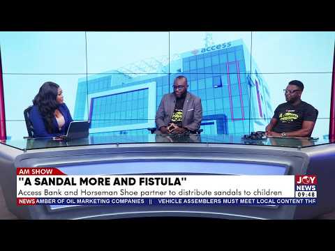 Access Bank & Horseman Shoe Step Up Fistula Awareness With Sandals for Children