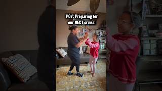 Don’t mind us as we prepare for our next cruise! 😆