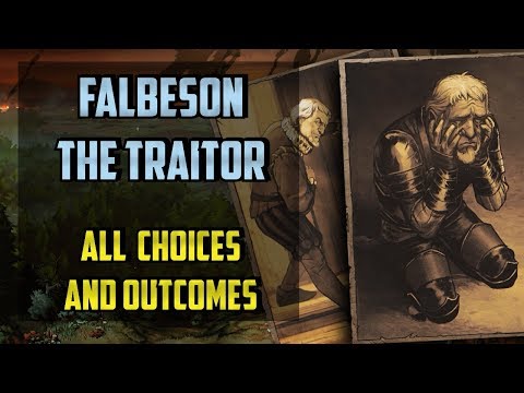Falbeson The Traitor All choices - Thronebreaker the Witcher Tales - (Black Sashes)