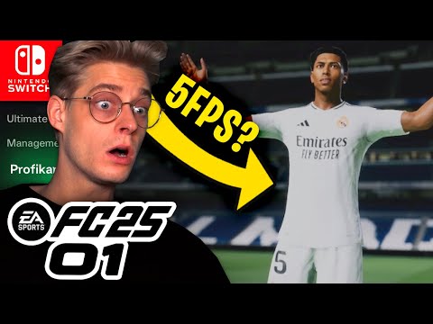 EA FC 25 Nintendo Switch Part 1 - NEUESTER Switch Ableger mit SCHLECHTESTER Performance seit FIFA?