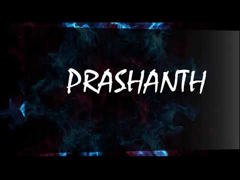 prashanth pulle, Title effect, Test After Effects
