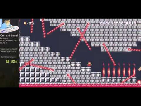 Mario Maker - Rushing Bowser's Castle