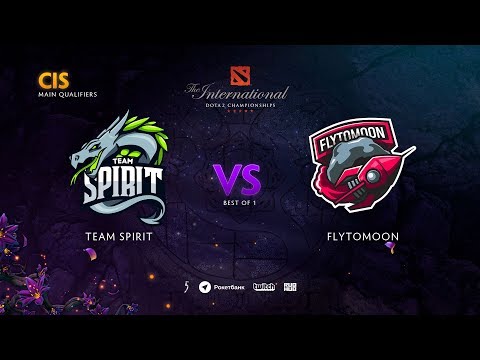 Team Spirit vs FlyToMoon, TI9 Qualifiers CIS, bo1 [Maelstorm & Smile]