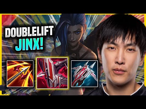 DOUBLELIFT IS INSANE WITH JINX! - TL Doublelift Plays Jinx ADC vs Twitch! | Preseason 2022