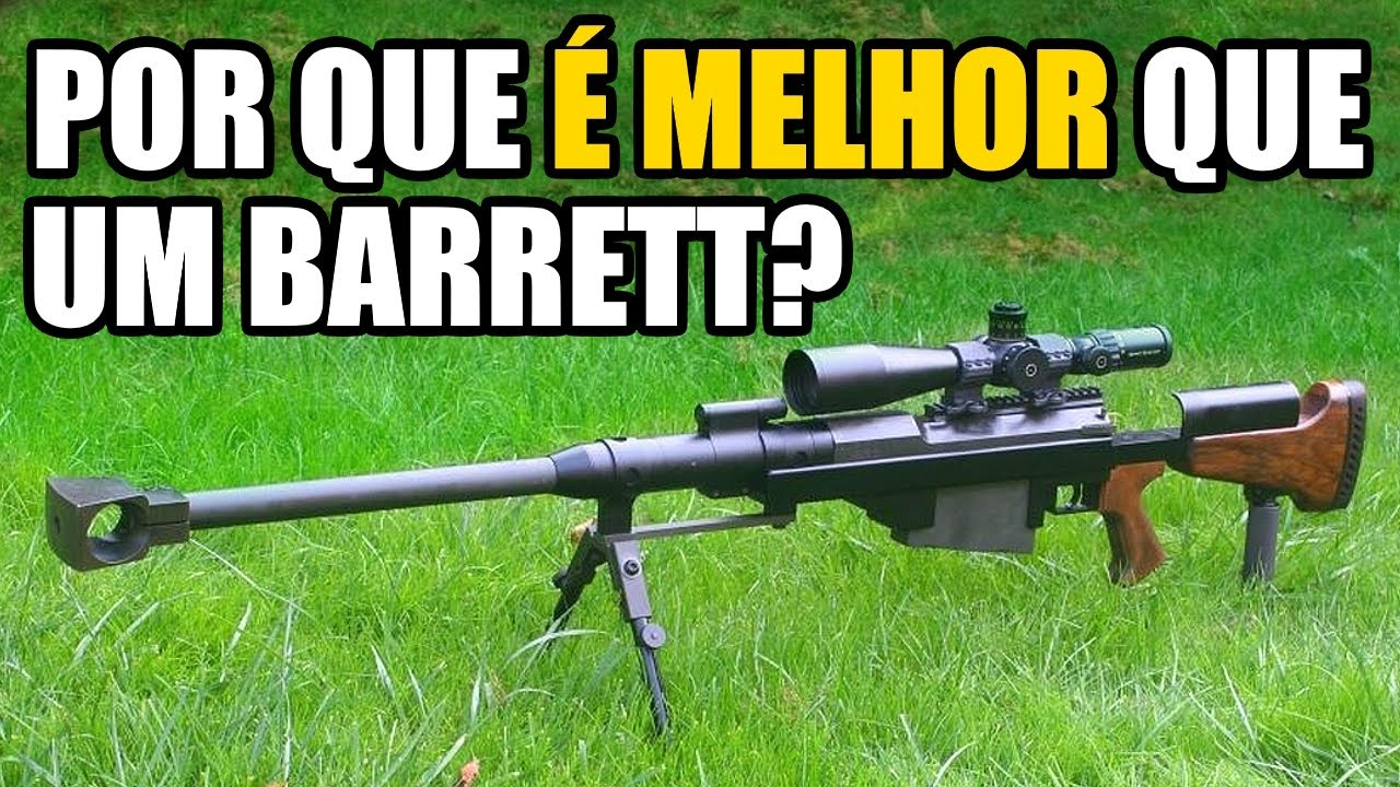 Fuzil PGM Hécate II: um PODEROSO rival dos EUA!