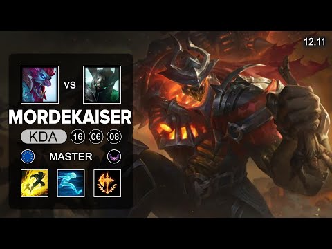Mordekaiser vs Trundle Top - EUNE Master - Patch 12.11 Season 12