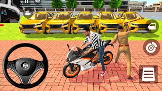 💯Indian Thift Auto Simulator🤩Franklin Purchase Indian Showroom Goldan Fortuner Car🎮