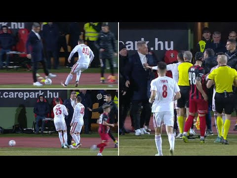 Mátyus János trükkje után esett egymásnak a két kispad a Budafok–Kisvárda kupameccsen