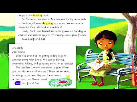 Oxford Discover 3  Unit 3   LETTERS TO A FRIEND   ENGLISH KIDS