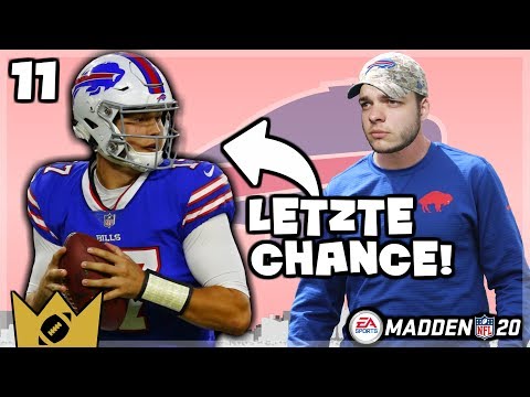 JOSH ALLENS LETZTE CHANCE! | Madden 20 Coach Franchise Episode 11