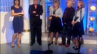 THE ORIGINAL BUCKS FIZZ SINGING MAKING YOUR MIND UP ON THIS MORNING 28TH MAY 2010