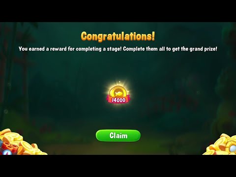 @Fishdom Win Strikes Level 6007 - 6009, Got Reward: 14K Coins. Temporary 2nd Rank in Ruby League.