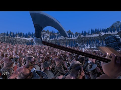 3500 Vikings vs 10000 Celtic Axemen - Ultimate Epic Battle Simulator - UEBS