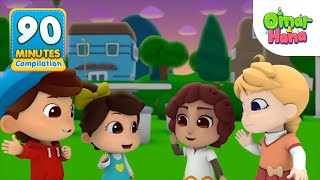 Download lagu Omar & Hana | SERIES COMPILATION | 90 Mins | Omar & Hana English mp3