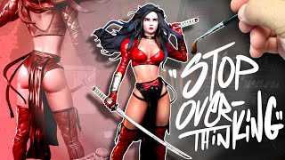Overthinking Painting 3D Models - How to Paint Simple