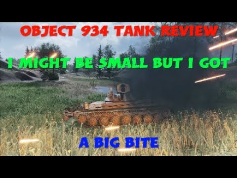 Object 934 tank review I Might be Small But I Got a Big Bite / World of Tanks console