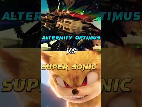 Sonic vs optimus prime