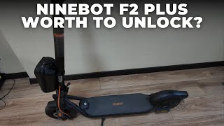 Ninebot F2 Plus - Worth to Unlock to 32 km/h!?