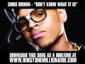Chris Brown - Don't Know What It Is ( Produced ...