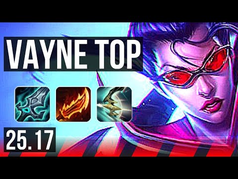 VAYNE vs FIORA (TOP) | 10 solo kills | EUW Master | 25.17