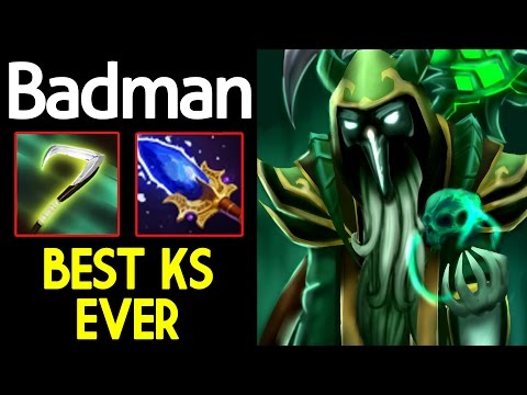Badman [Necrophos] Best KS Ever Dota2 7.04