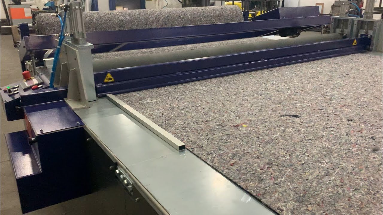 Keçe Kesim Makinesi - Video 1