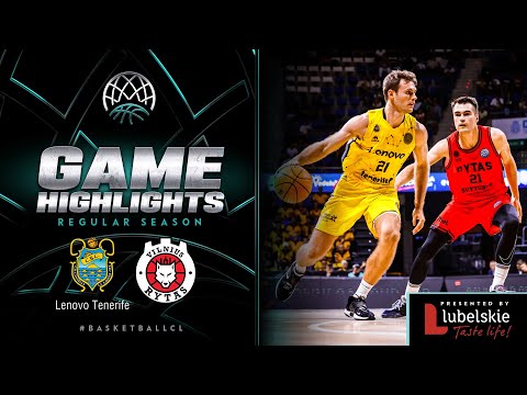 Lenovo Tenerife v Rytas Vilnius | Gameday 1 | High...