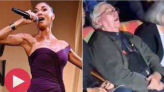 Nicole Scherzinger has hilarious response to viral clip of a man sleeping during her concert