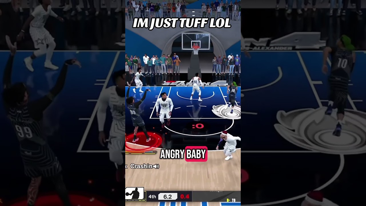 I’m just tuff fr lol #nba2k25