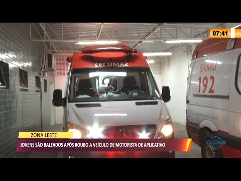 Jovens são baleados após roubo a veículo de aplicativo em Teresina 14 07 2021