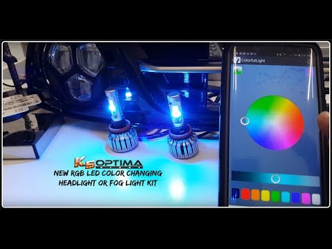 Brand-new High-Powered LED Headlights, with RGB LED Demon eyes built in.