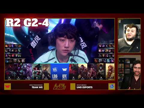 LNG vs WE - Game 4 | Play-In Round 2 S16 LPL Winter Playoffs 2026 | LNG Gaming vs Team WE G4 full