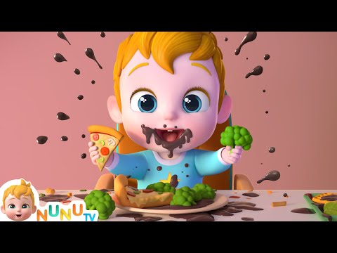 Apples & Bananas Song | Nursery Rhymes & Kids Songs | NuNu Tv