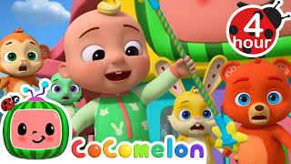 John Jacob Jingleheimer Schmidt + 4 Hours | Cocomelon - Nursery Rhymes | Fun Cartoons For Kids