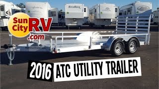 ATC Aluminum Utility Trailer #7016 2016 For Sale | Sun City RV | Phoenix