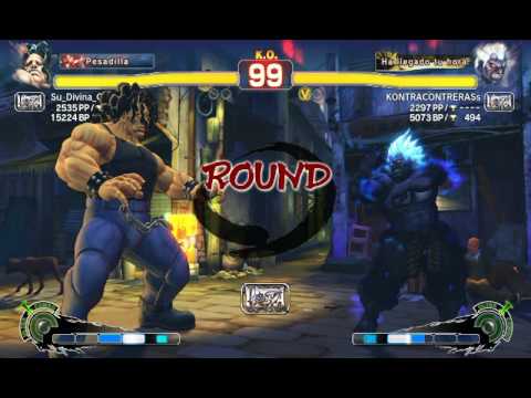USF4, Su_Divina_Gracia, Hugo vs Oni, kONTRACONTRERASs